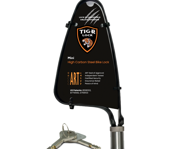 TIGR Mini Lightweight Bike U-Lock for Bikes & Onewheel – TIGR Lock
