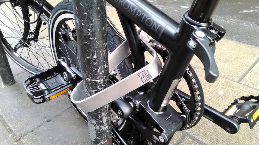 Bike lock for sales brompton