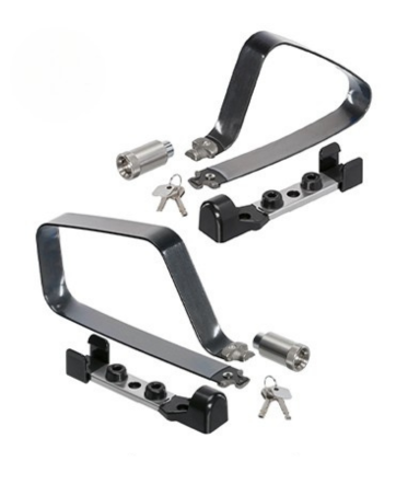 TiGr BLUE steel bike locks - stronger and more lightweight u locks